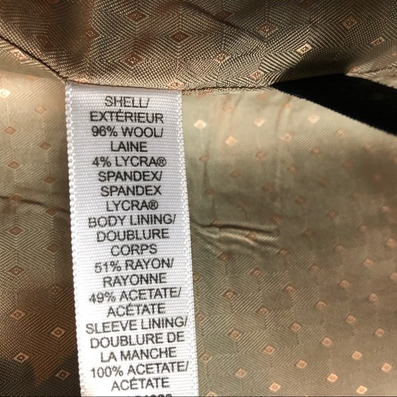 Banana Republic wool spandex blazer - Picture 6 of 6